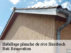 Habillage planche de rive  hersbach-67130 Bati Rénovation