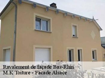Ravalement de façade 67 Bas-Rhin M.K Toiture - Facade Alsace