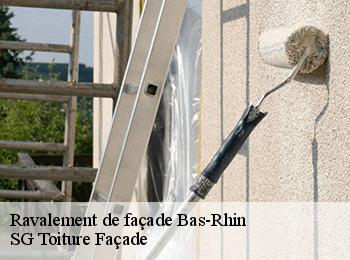 Ravalement de façade 67 Bas-Rhin  SG Toiture Façade