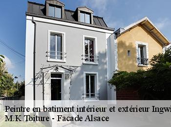 Peintre en batiment intérieur et extérieur ingwiller-67340 M.K Toiture - Facade Alsace